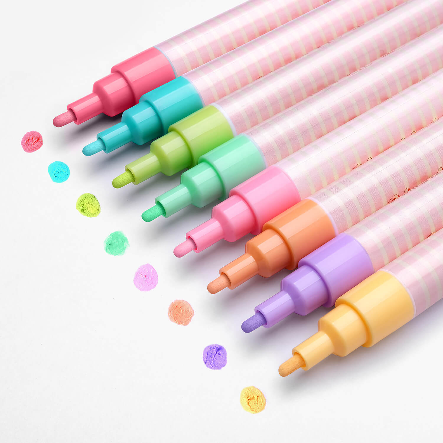 8 Color Macaron Liquid Pastel Chalk Markers